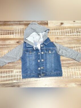 Okie Dokie Jean Hoodie Jacket Toddler 18m